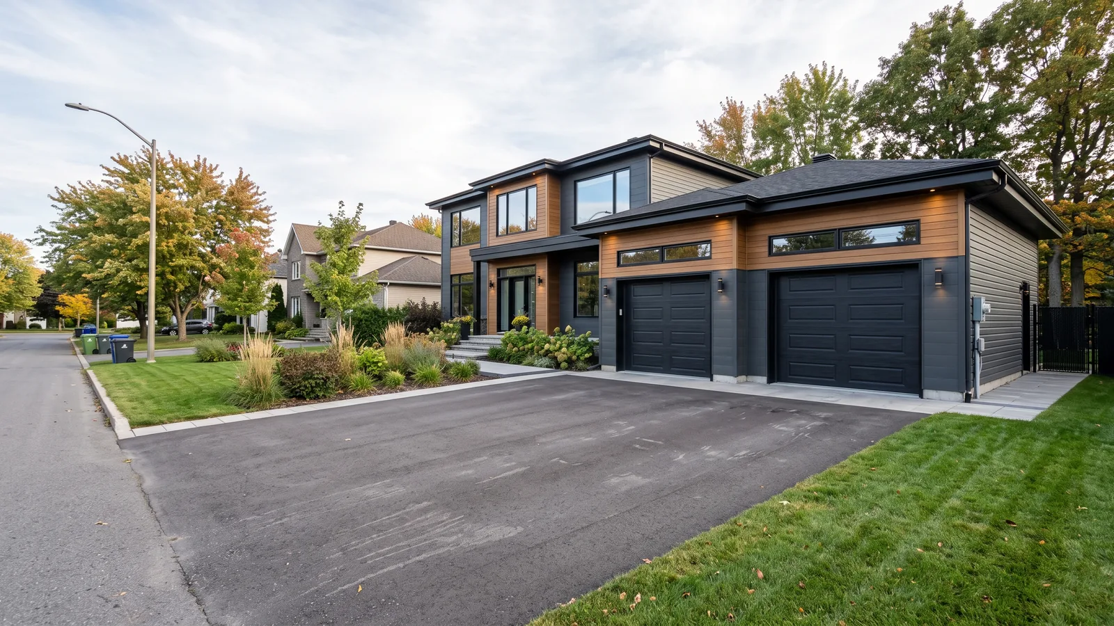 Projet de garage résidentiel à Mirabel, Québec