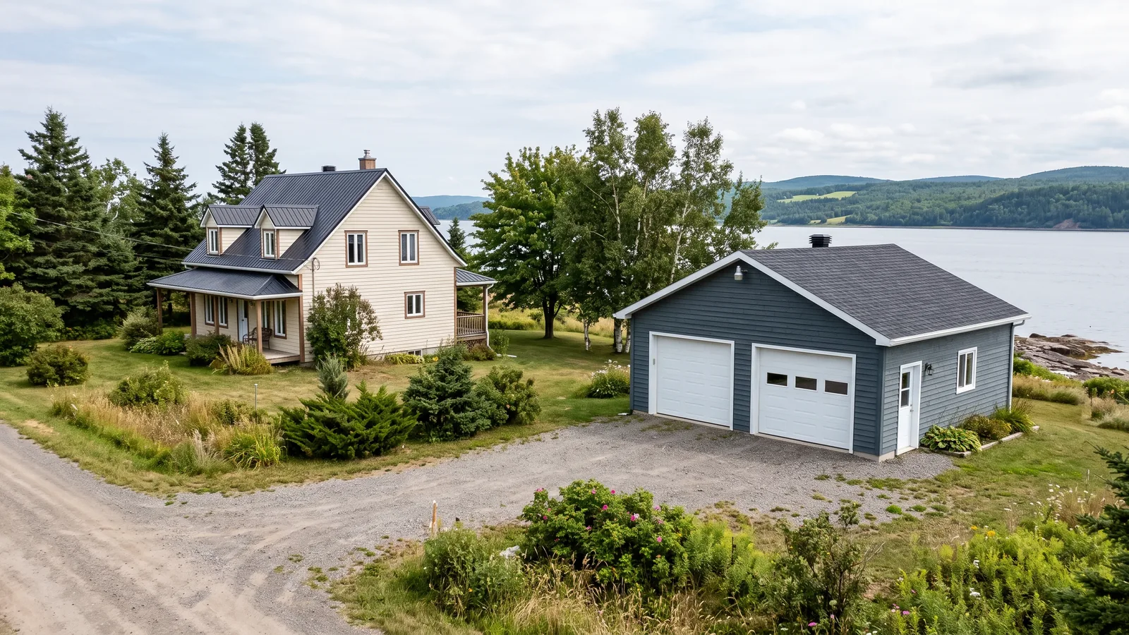 Projet de garage résidentiel à Bas-Saint-Laurent (01), Québec