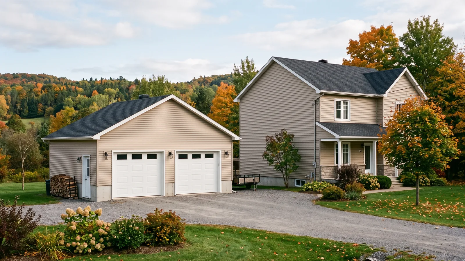 Projet de garage résidentiel à Chaudière-Appalaches (12), Québec