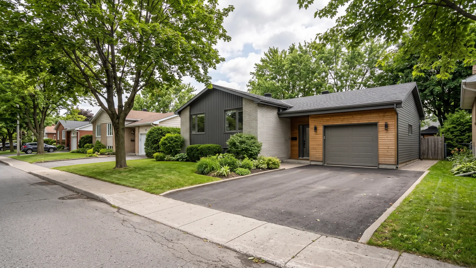 Garage résidentiel et maison à Laval (13)