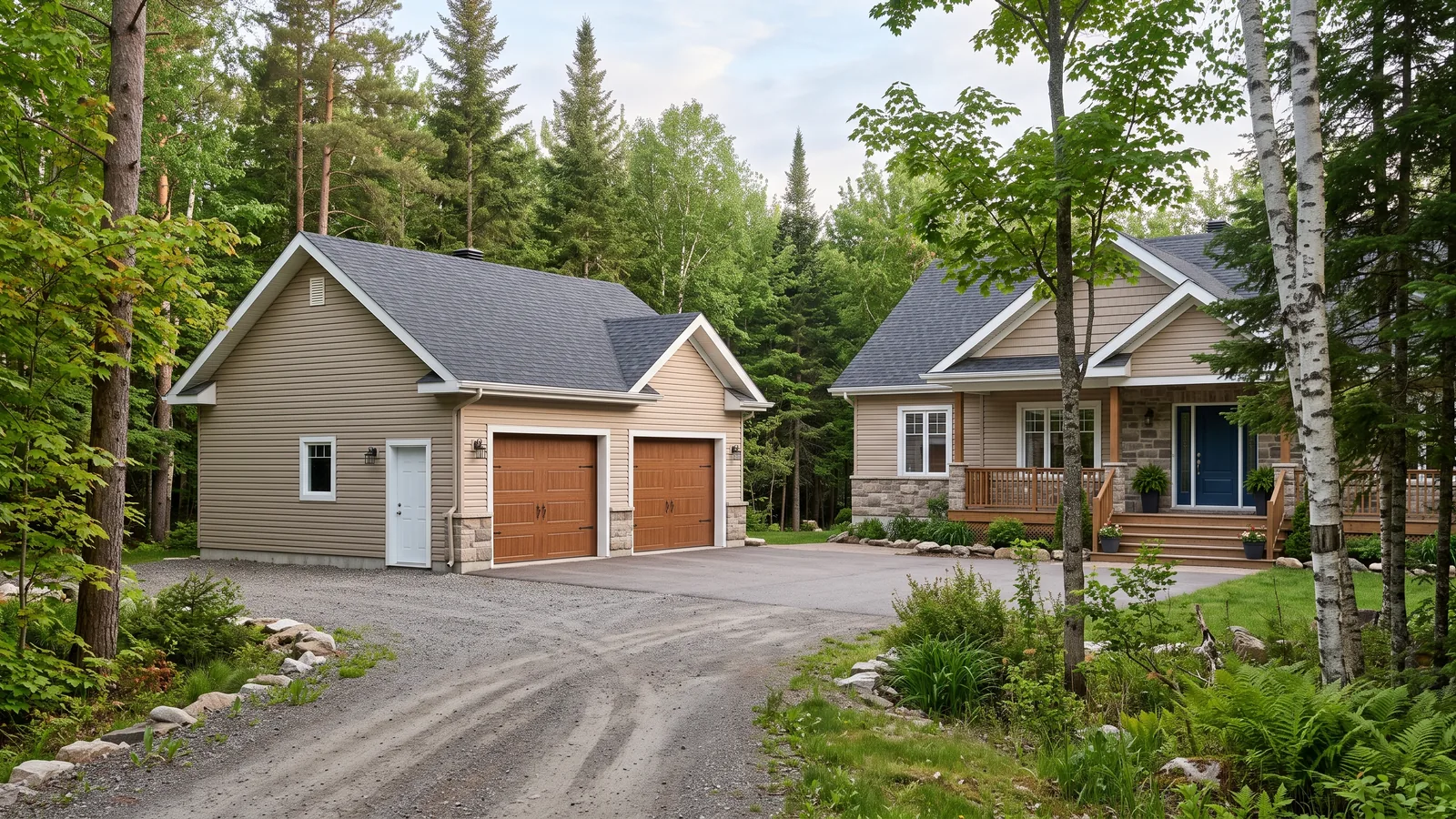 Projet de garage résidentiel à Mauricie (04), Québec