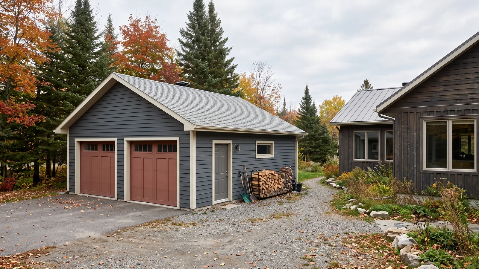 Garage résidentiel et maison à Nord-du-Québec (10)