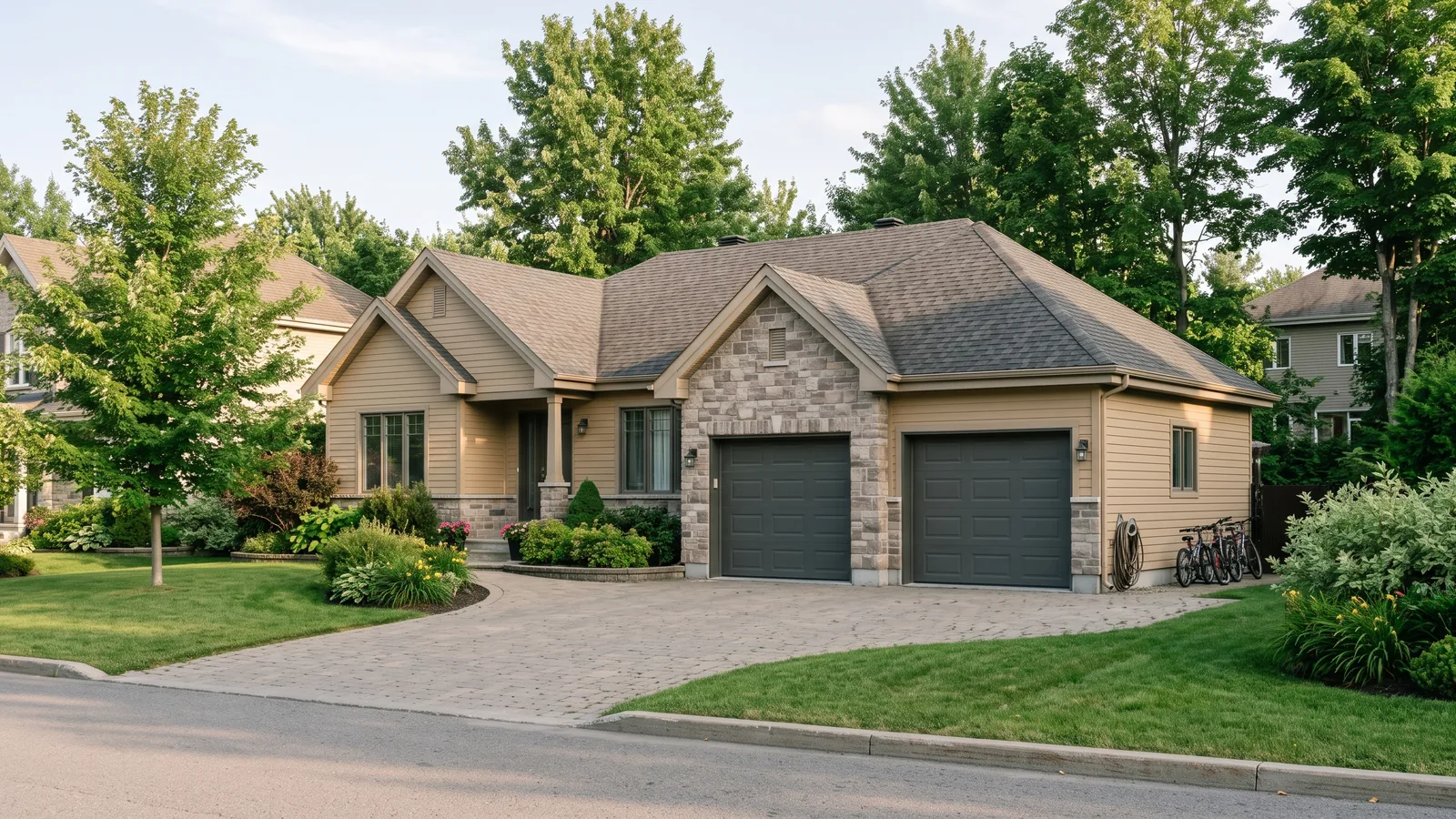 Garage résidentiel et maison à Outaouais (07)
