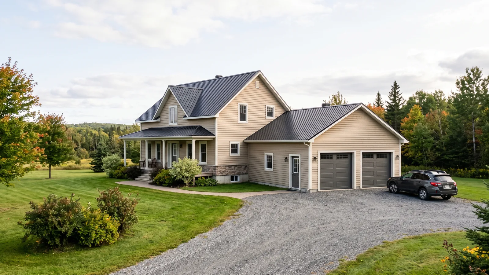 Projet de garage résidentiel à Saguenay--Lac-Saint-Jean (02), Québec